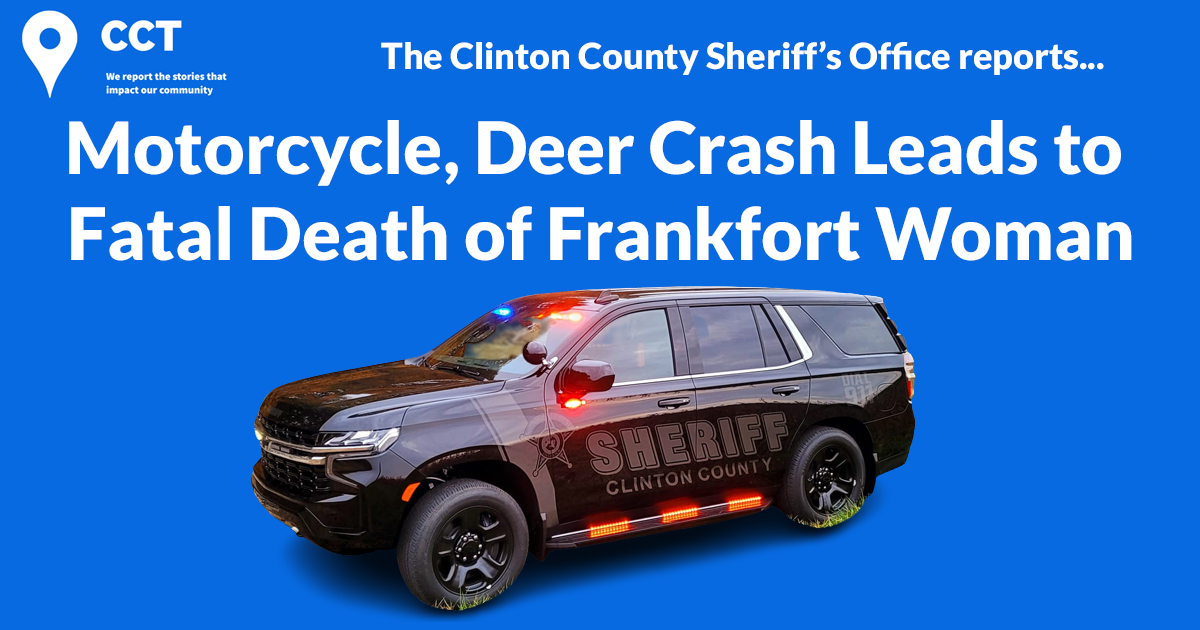 Motorcycle, Deer Crash Leads to Fatal Death of Frankfort Woman