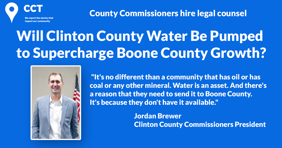 Will Clinton County Water Be Pumped to Supercharge Boone County Growth?