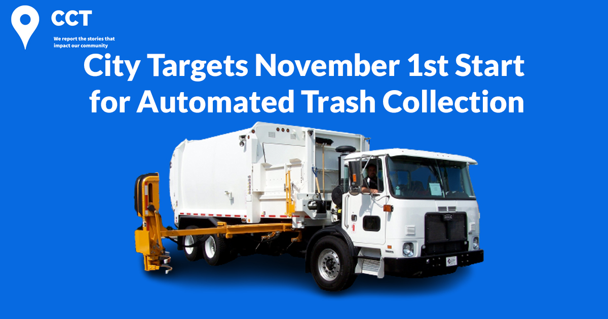 City Targets November 1st Start for Automated Trash Collection