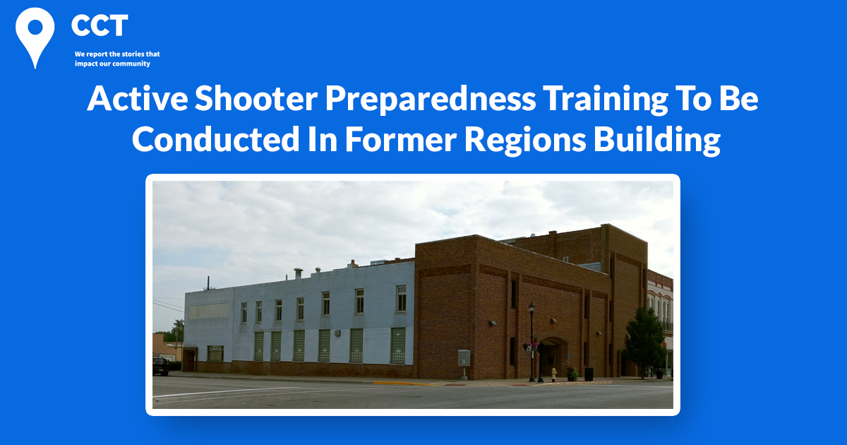 Active Shooter Preparedness Training To Be Conducted In Old Regions Building