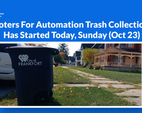 Toters For Automation Trash Collection Has Started Today, Sunday (Oct 23)