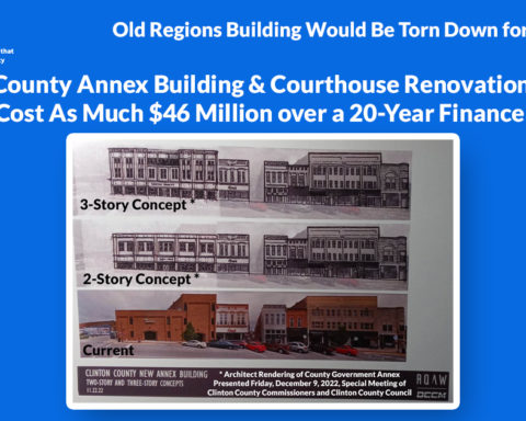 A New 3-Story County Annex Building & Courthouse Renovation Could Cost As Much $46 Million over a 20-Year Finance Period