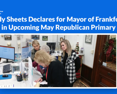 Judy Sheets Declares for Mayor of Frankfort in Upcoming May Republican Primary