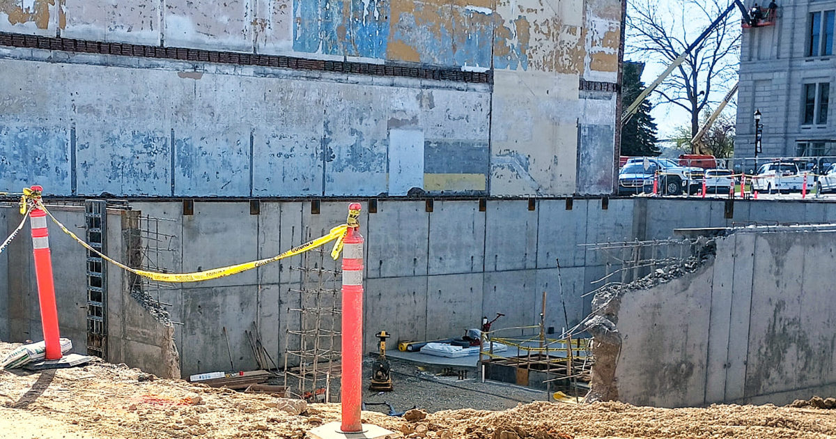 Annex Basement Wall that Failed Had Previously Passed County Inspection